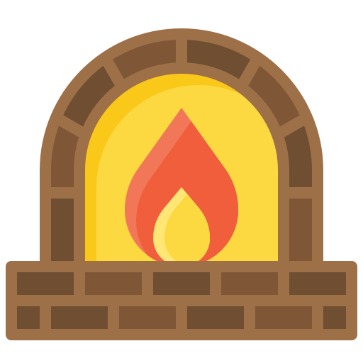horno de piedra Generic Flat icono