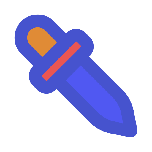 색상 선택기 Generic Outline Color icon