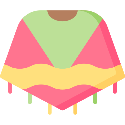 poncho Special Flat ikona