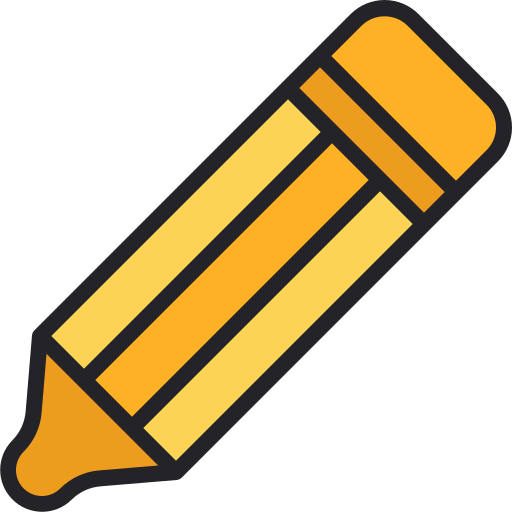 ołówek Generic Outline Color ikona