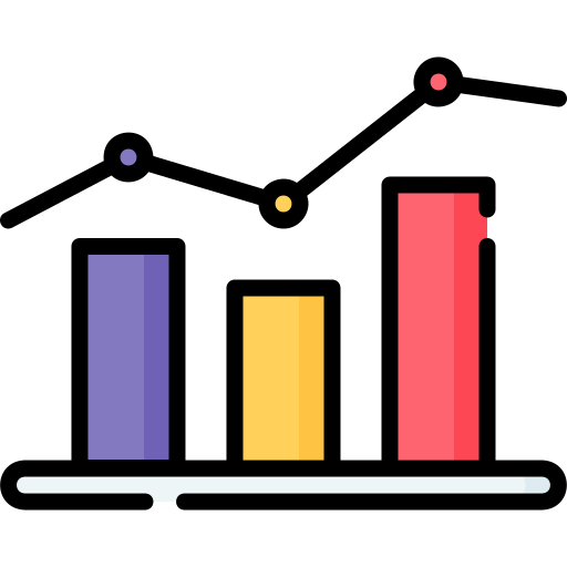 Bar chart Special Lineal color icon