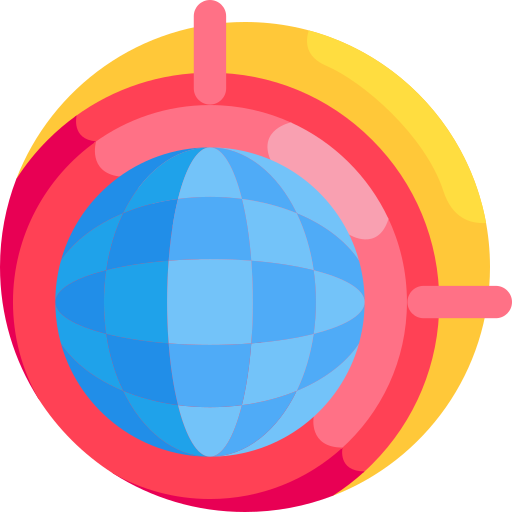Цель Detailed Flat Circular Flat иконка