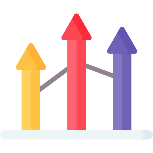 Bar chart Special Flat icon