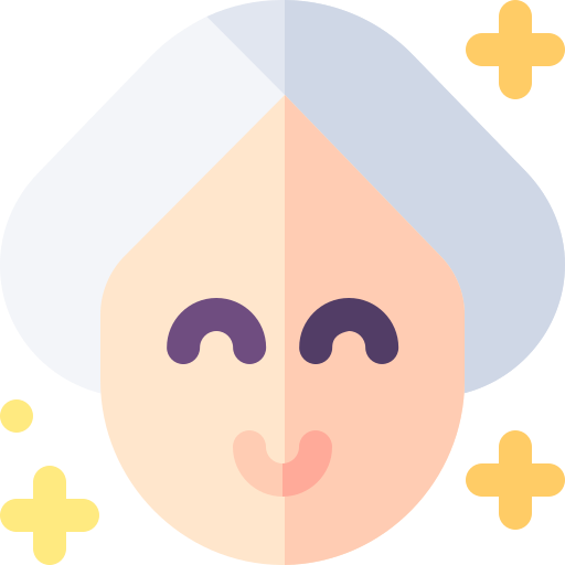 Facial treatment Basic Rounded Flat icon