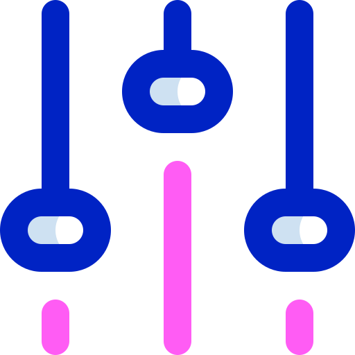 panel de control Super Basic Orbit Color icono