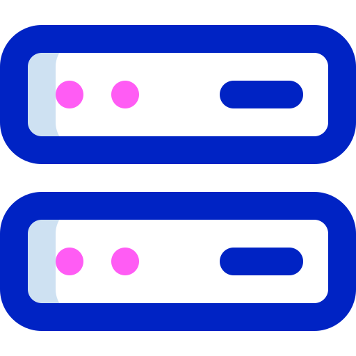 server Super Basic Orbit Color icon