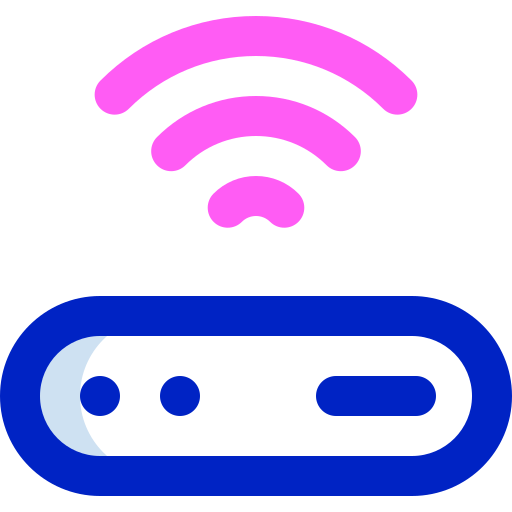 router wifi Super Basic Orbit Color icona