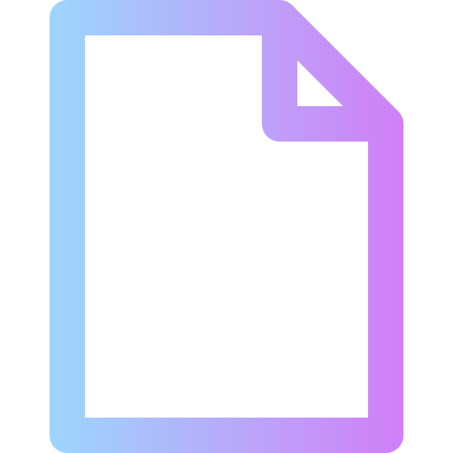 파일 Super Basic Rounded Gradient icon