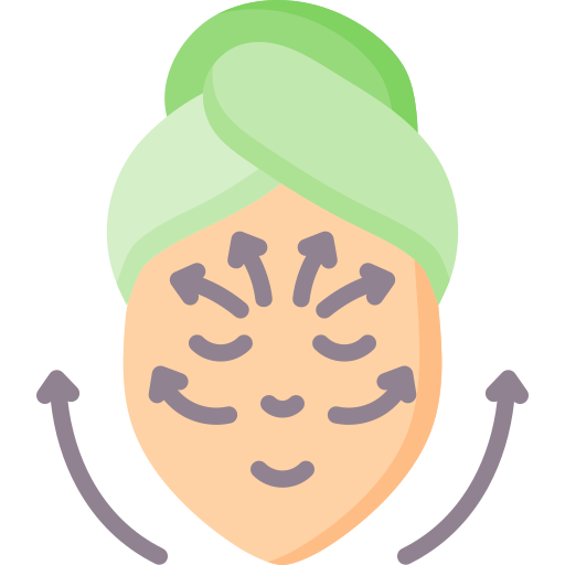 Facial massage Special Flat icon