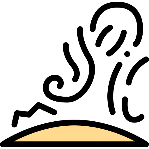 koronalny wyrzut masy Detailed Rounded Lineal color ikona