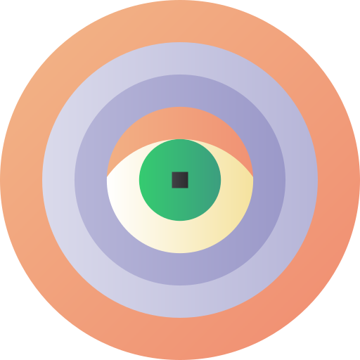 laboratorio Flat Circular Gradient icono
