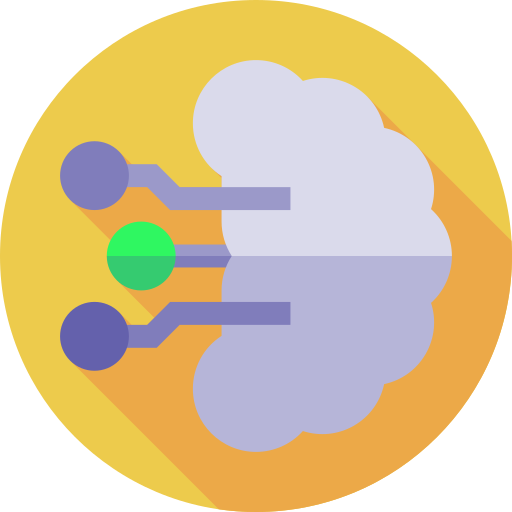 technologisch Flat Circular Flat icon