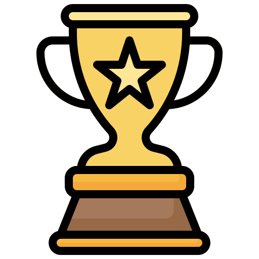 trofeo Surang Lineal Color icono