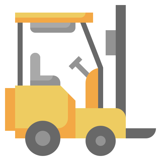 Forklift Surang Flat icon