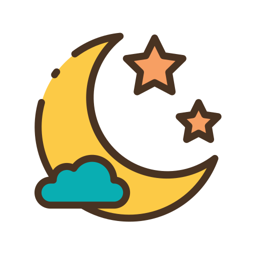 Night Good Ware Lineal Color icon