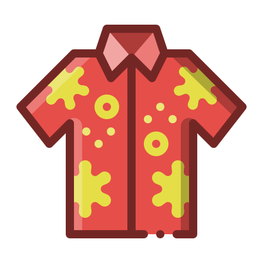 Beach clothes Generic Outline Color icon