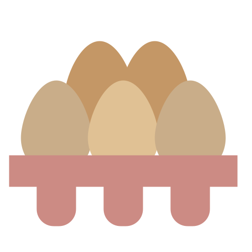 des œufs Generic Flat Icône
