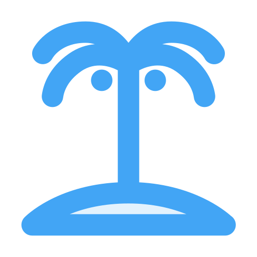 palma Generic Blue icono