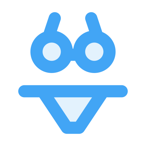 bikini Generic Blue icon