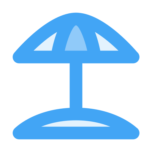 sombrilla Generic Blue icono