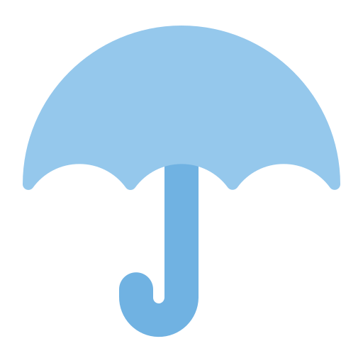 parapluie Generic Flat Icône