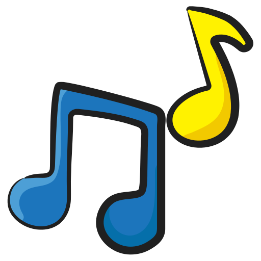 musik note Generic Hand Drawn Color icon