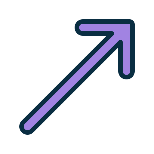 対角線 Generic Outline Color icon