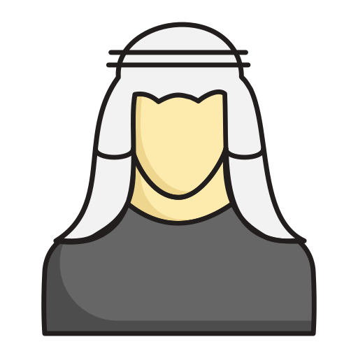 arabe Generic Outline Color Icône