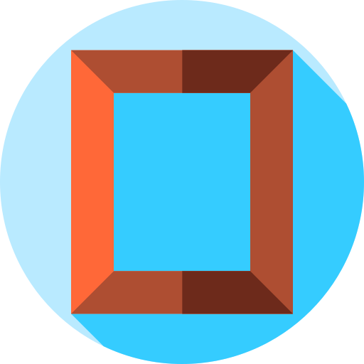 rahmen Flat Circular Flat icon