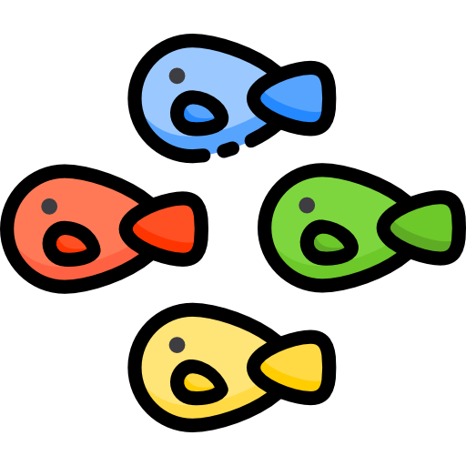 peces Special Lineal color icono