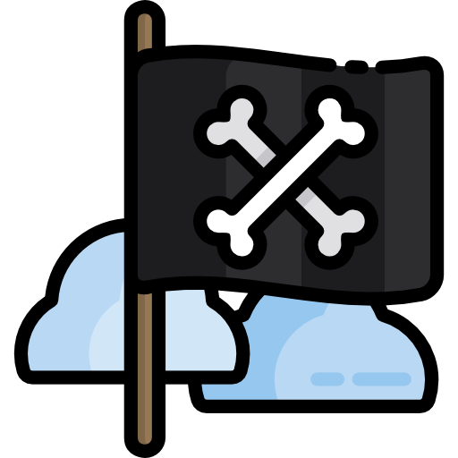 bandera pirata Special Lineal color icono