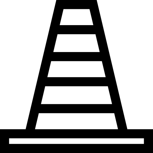 stożek Basic Straight Lineal ikona