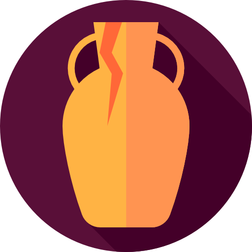 vase Flat Circular Flat icon