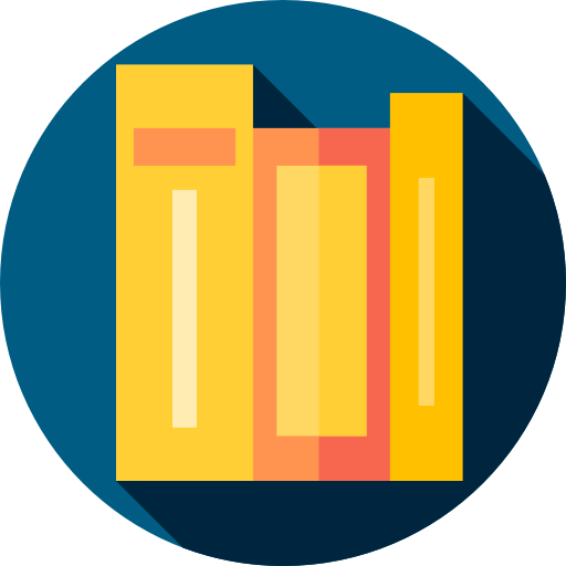 Book Flat Circular Flat icon