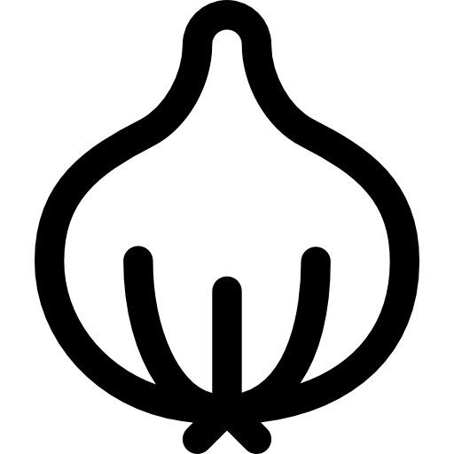 양파 Basic Rounded Lineal icon
