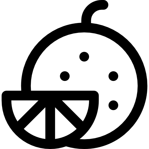 주황색 Basic Rounded Lineal icon