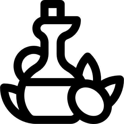 oliwa z oliwek Basic Rounded Lineal ikona