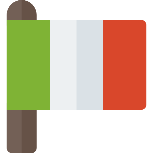 italië Basic Rounded Flat icoon