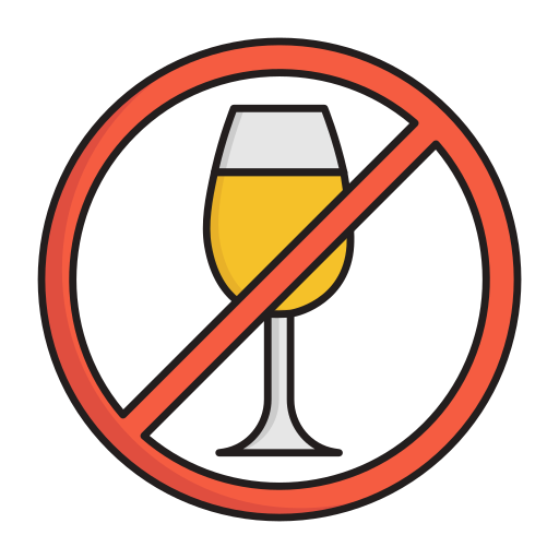 No drinking Generic Outline Color icon