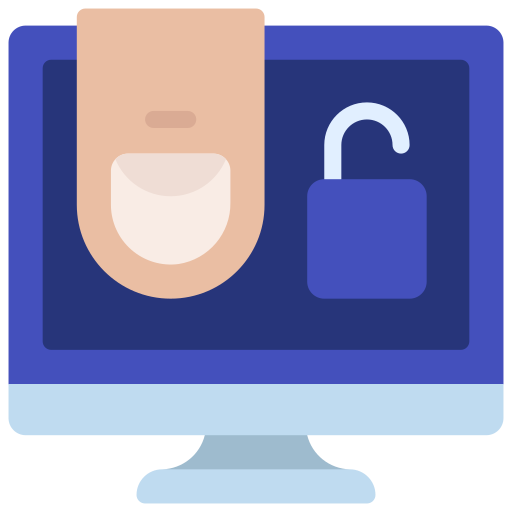 Cyber security Juicy Fish Flat icon