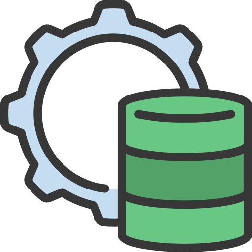 Database management Juicy Fish Soft-fill icon