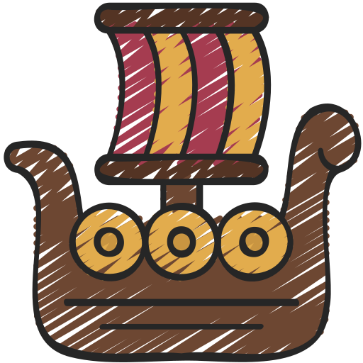 barco vikingo Juicy Fish Sketchy icono