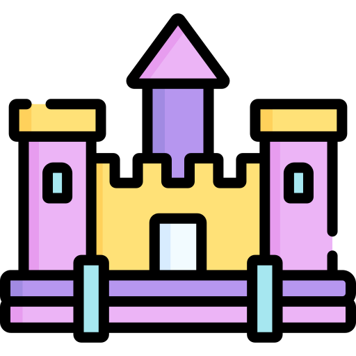 castelo inflável Special Lineal color Ícone