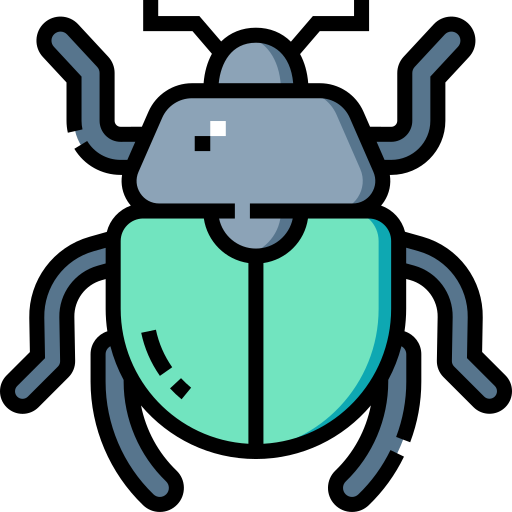 Beetle Detailed Straight Lineal color icon
