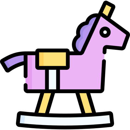 cavallo a dondolo Special Lineal color icona