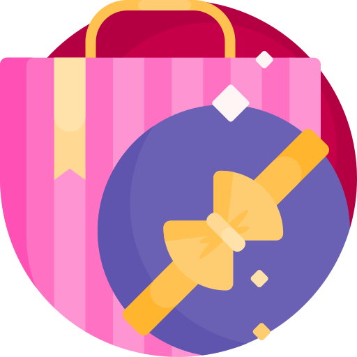 Gift Detailed Flat Circular Flat icon