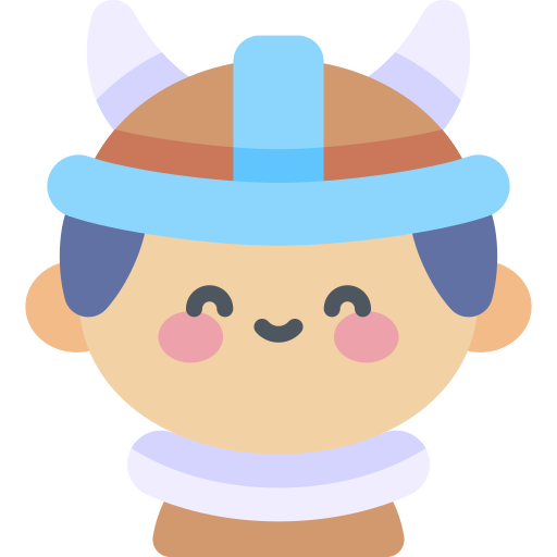 wikinger Kawaii Flat icon