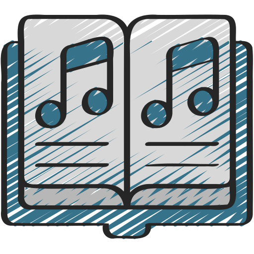Music book Juicy Fish Sketchy icon