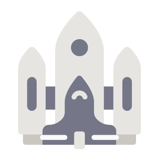 space shuttle Generic Flat icon
