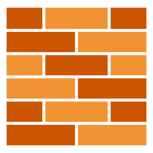 mur de briques Generic Flat Icône